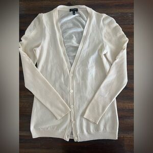 Escada Sport Cream Button-Up Cardigan